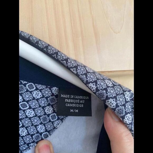 ENGLISH LAUNDRY Men’s Button down long sleeve shirt. Size M. 100% Cotton. - Picture 5 of 8